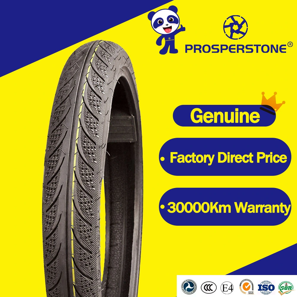 Prosperstone High Quality Motorcycle Tires, Tubeless Motorcycle Tires and Flowered Motorcycle Tire Accessories Are Selling Well in China 90/80-18