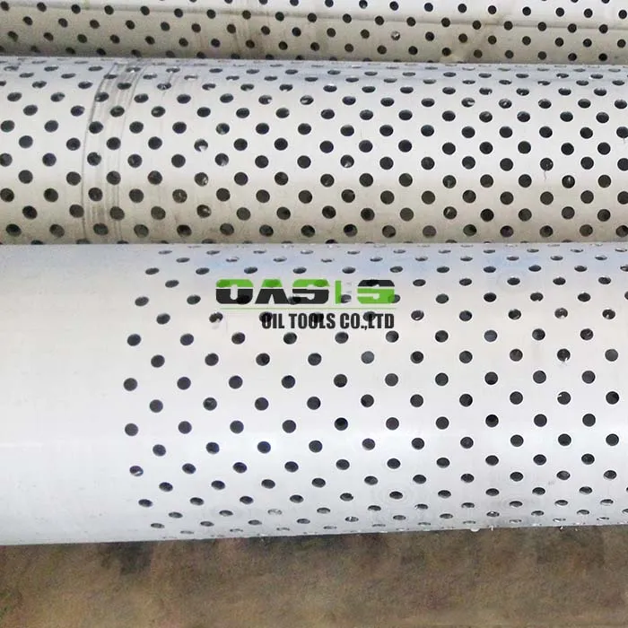 SS316L Perforated Stainless Steel Casing Pipe