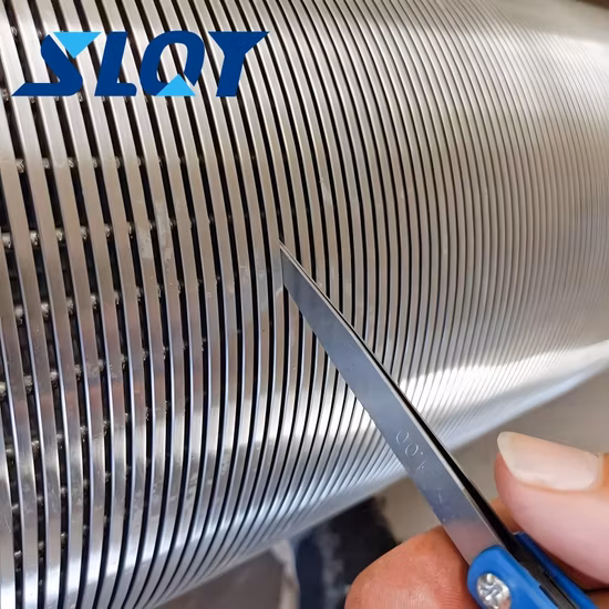Continuous Slot Wire Wrapped Water Well Screens