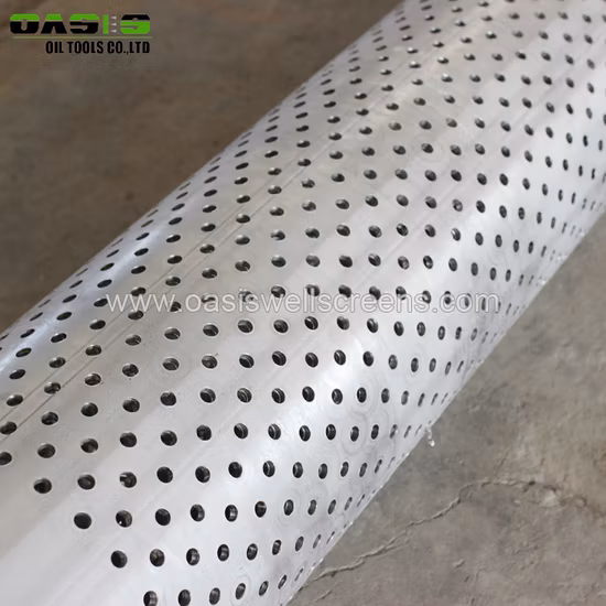 Stainless Steel 316L 406.4mm Perforated Casing Filter Pipe